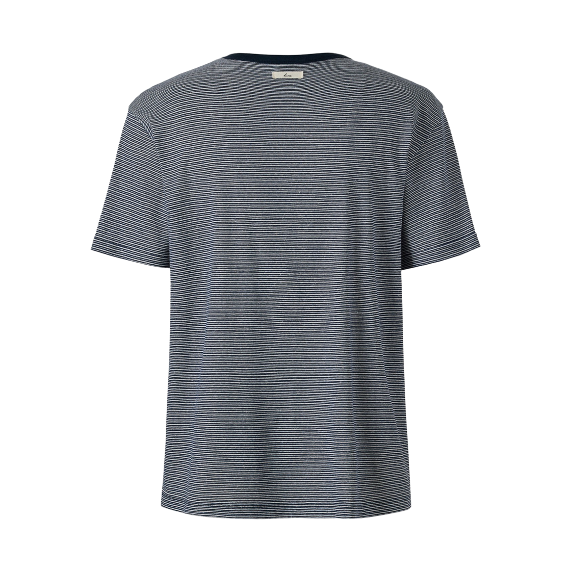 쿠메 에센셜 스트라이프 티셔츠 네이비(KUME Essential Striped T-Shirt - Navy) - 2