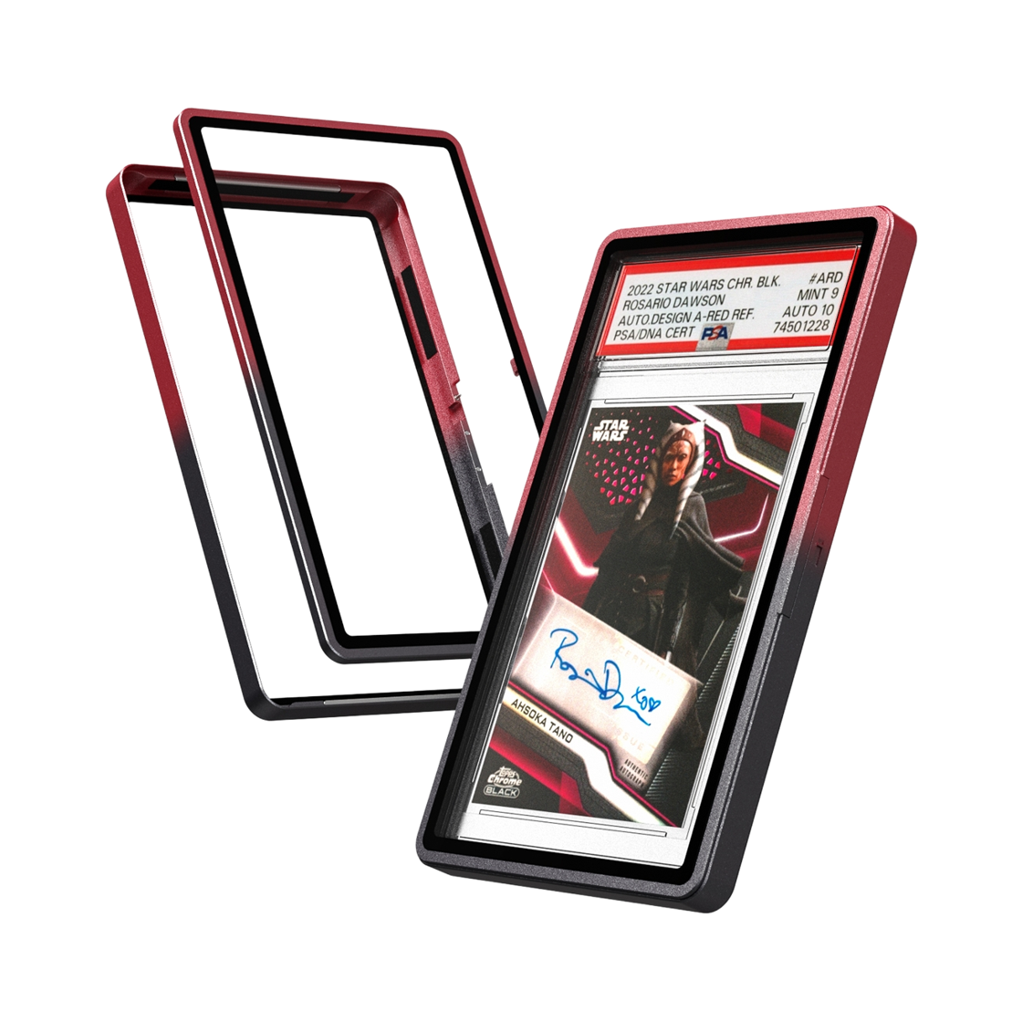 파브 PSA등급 그라데이션 스냅케이스 35PT 블랙레드(PA:V PSA Gradient Snap Case 35PT, Black Red) - 1