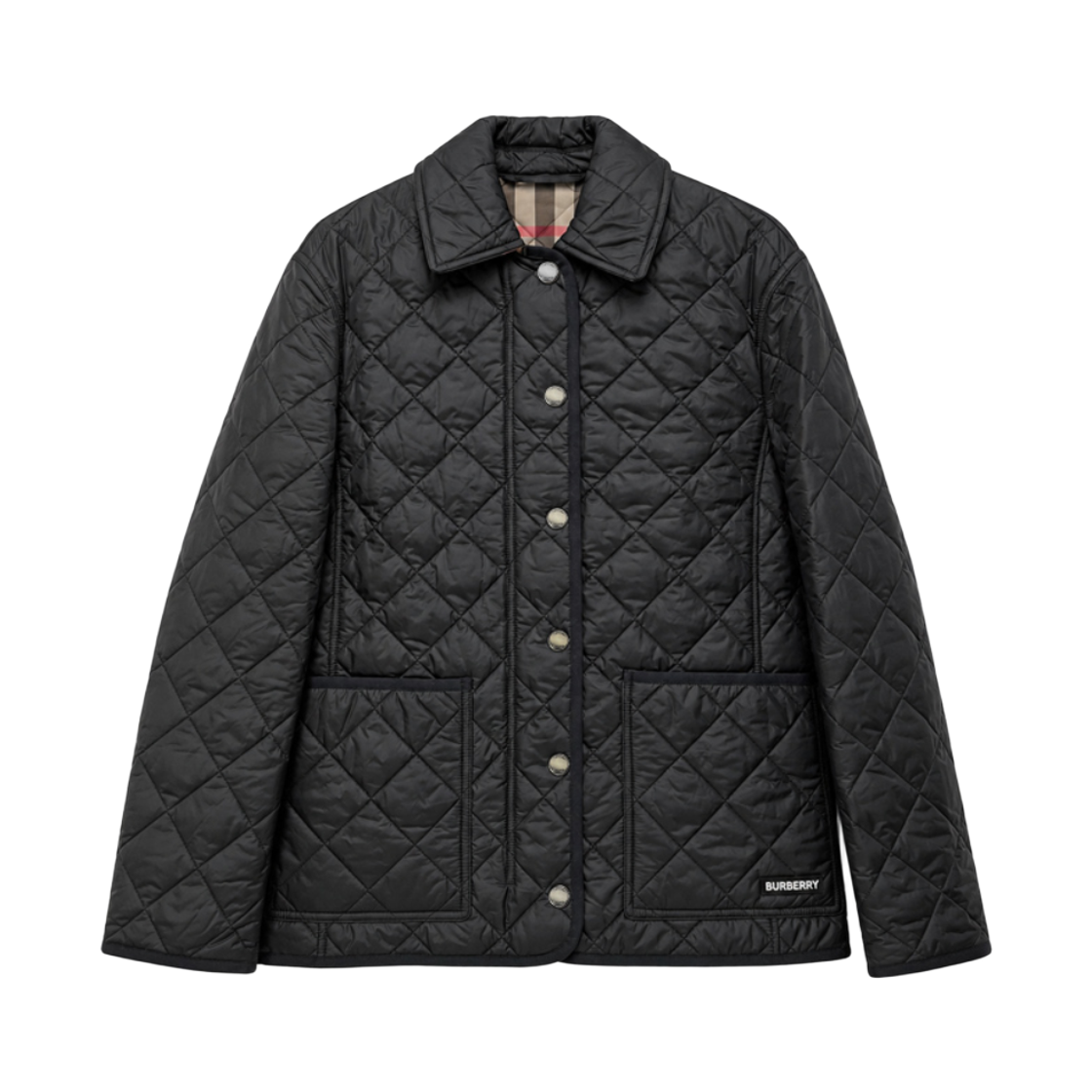 8121453 (W) Burberry Dalry Quilting Jacket Black