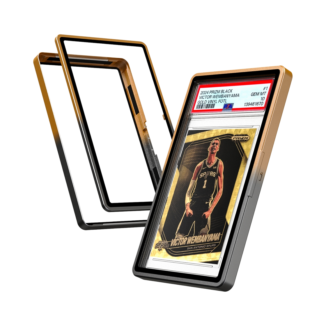 파브 PSA등급 그라데이션 스냅케이스 35PT 블랙골드(PA:V PSA Gradient Snap Case 35PT, Black Gold)