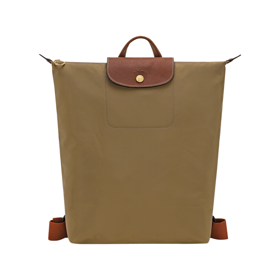 10284089510 Longchamp Le Pliage Original M Backpack Olive