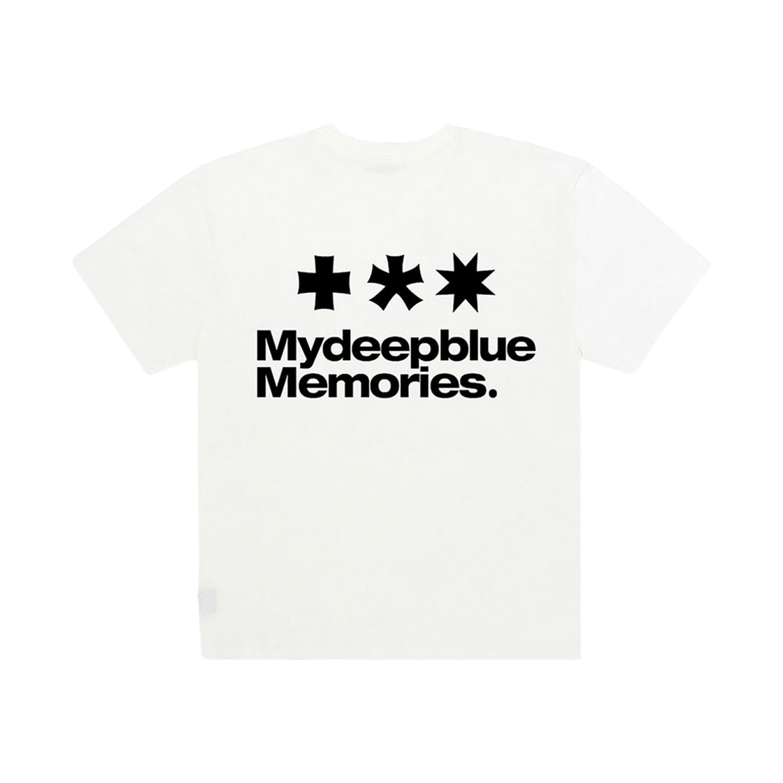 26072201 MydeepblueMemories Mm Symbol Logo T-Shirts White