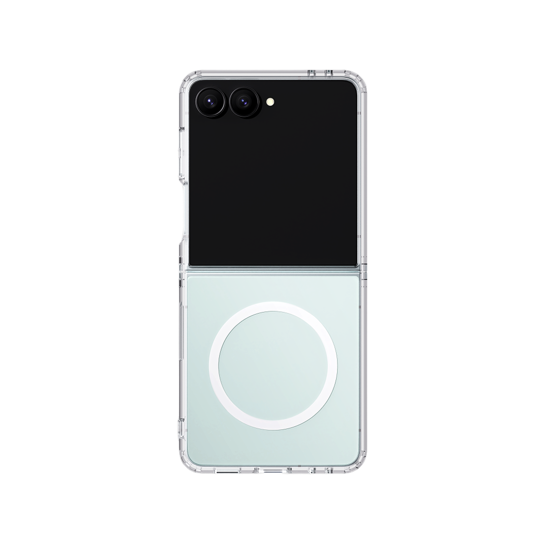 에스엘비에스 모노라인 클리어 마그넷 케이스 for Galaxy Z Flip7 Flip8(SLBS Monoline Clear Magnet Case for Galaxy Z Flip7) - 3