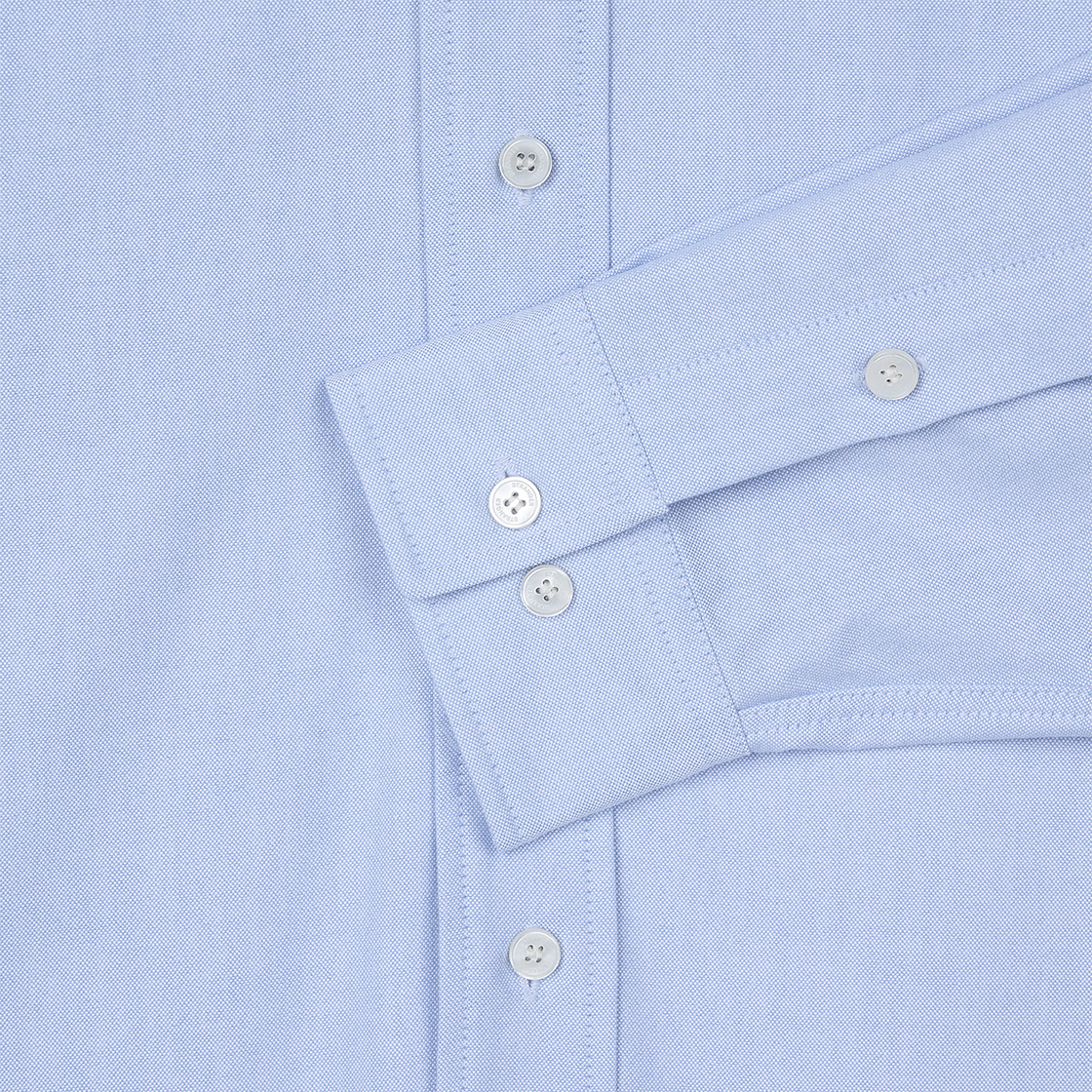 스트레인저 와이드 핏 코튼 셔츠 라이트 블루(Stranger Wide Fit Cotton Shirt (Light Blue)) - 4
