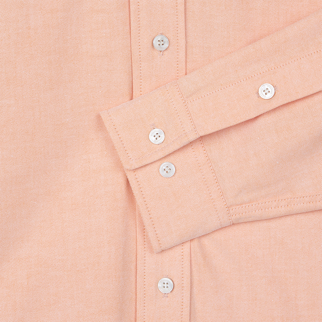 스트레인저 와이드 핏 코튼 셔츠 오렌지(Stranger Wide Fit Cotton Shirt (Orange)) - 4