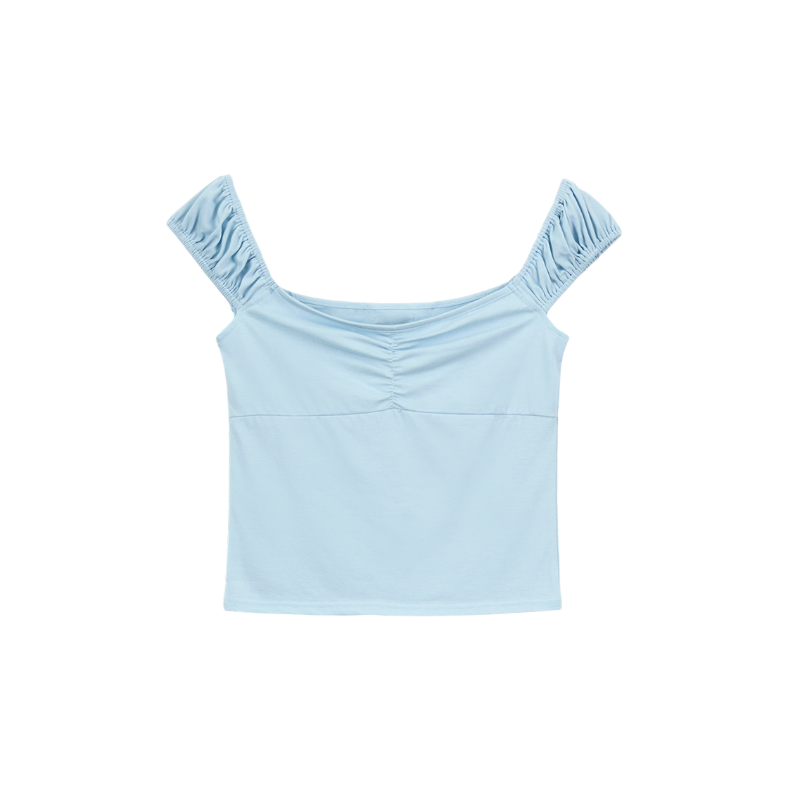 LOTI2SSW011SBL LOTS YOU Ella Shrring T-shirt Sky Blue