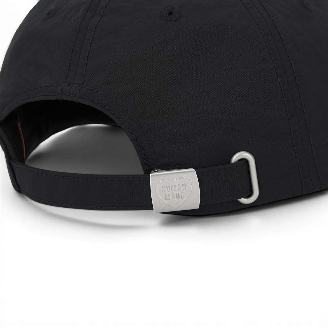 휴먼 메이드 6 패널 나일론 캡 블랙(Human Made 6 Panel Nylon Cap Black) - 5