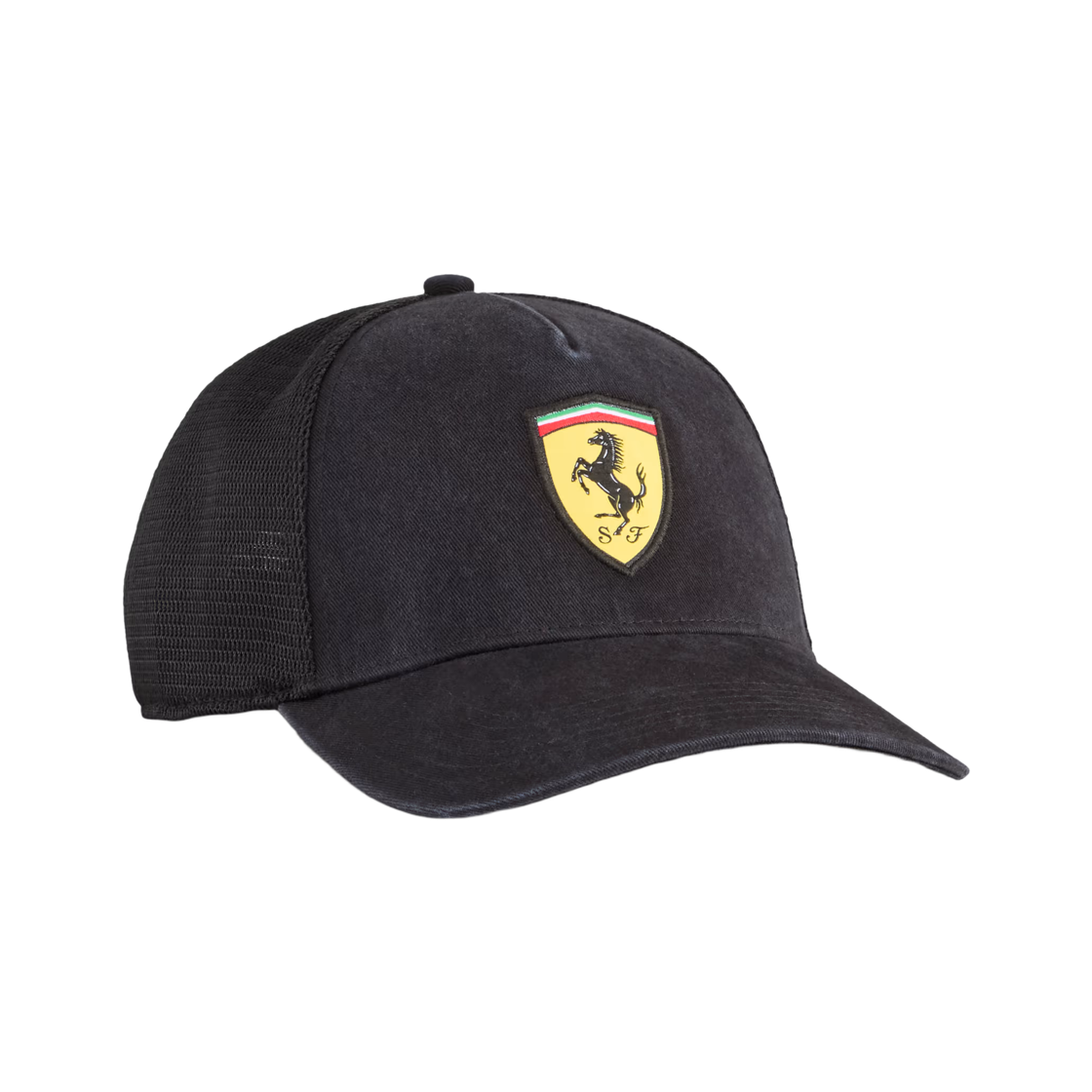 스쿠데리아 페라리 x 푸마 트러커 햇 블랙(Scuderia Ferrari x Puma Trucker Hat Black)