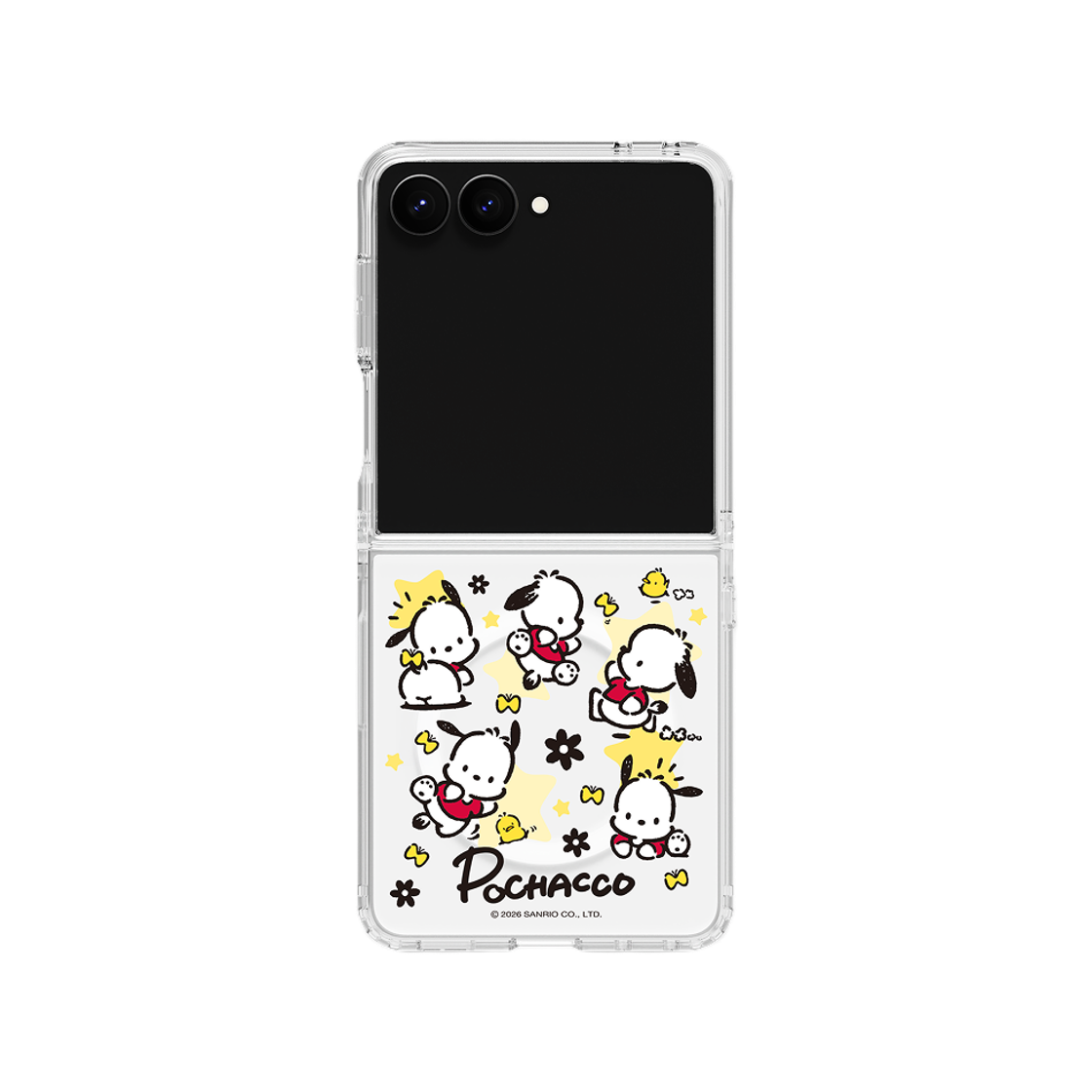 묶음_8800296976230 SLBS Pochacco Pattern Monoline MPP Case for Galaxy Z Flip7