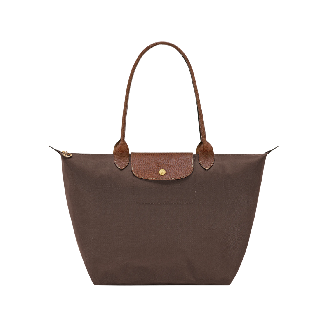 L1899089002 Longchamp Le Pliage Original L Shoulder Bag Mocha