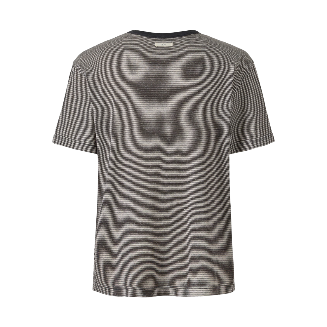 쿠메 에센셜 스트라이프 티셔츠 그레이(KUME Essential Striped T-Shirt - Gray) - 2