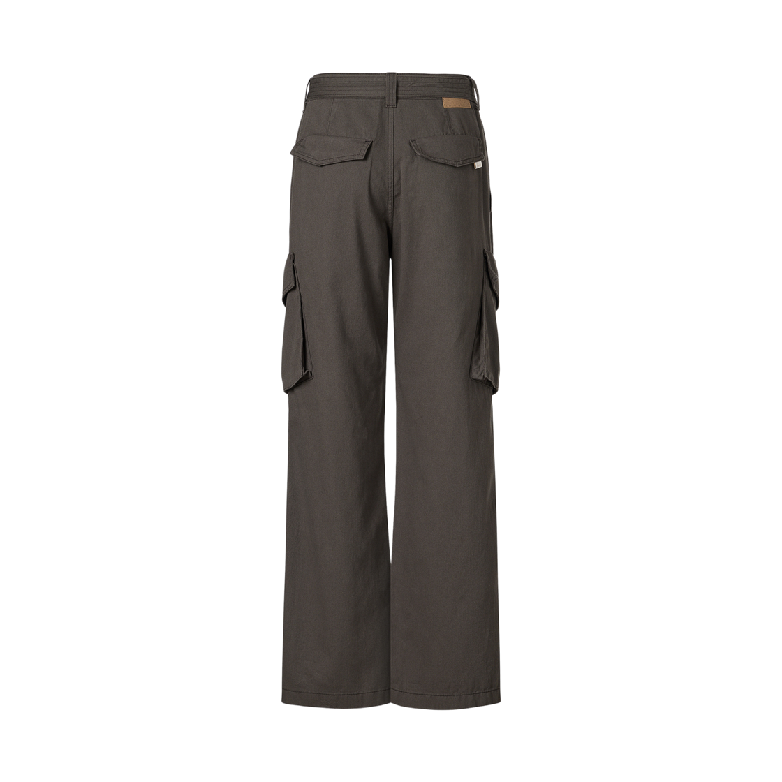 쿠메 벨티드 릴렉스드 카고 팬츠 차콜(KUME Belted Relaxed Cargo Pants - Charcoal) - 2