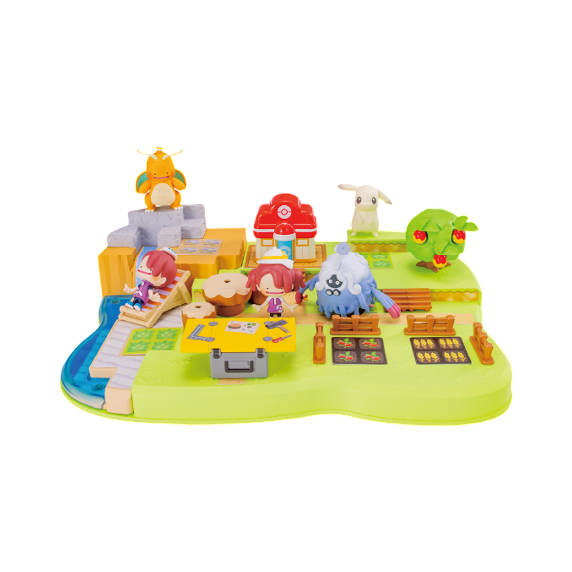 포켓몬 몬콜레 포코피아 모두 함께 만드는 마을 세트(Pokemon Monster Collection Pokopia Everyone Builds a Town Set)