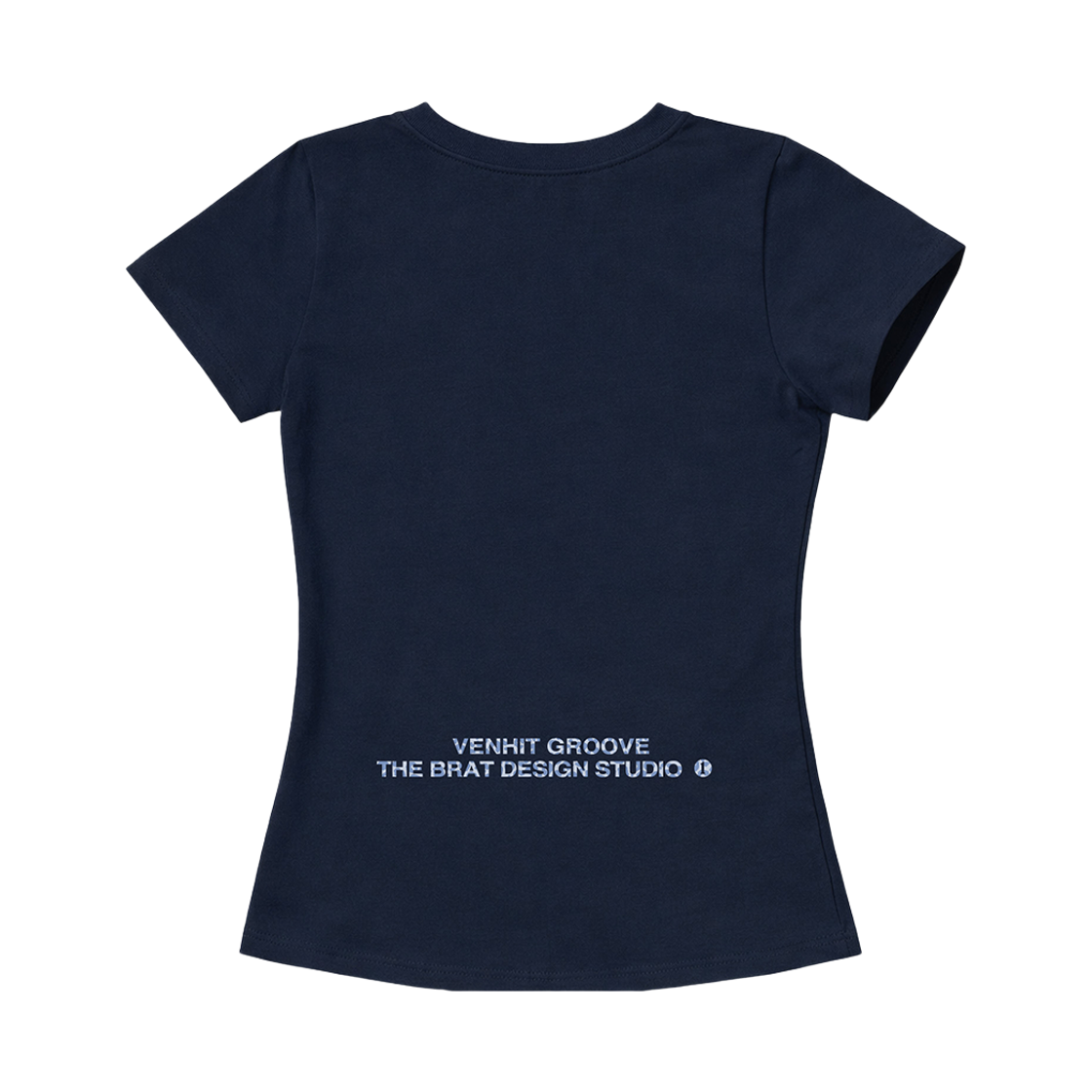 벤힛 VC 시그니처 자수 슬림 반팔티 LPD 네이비(venhit VC Signature Embroidered Slim Fit Short Sleeve T-Shirt LPD Navy) - 2