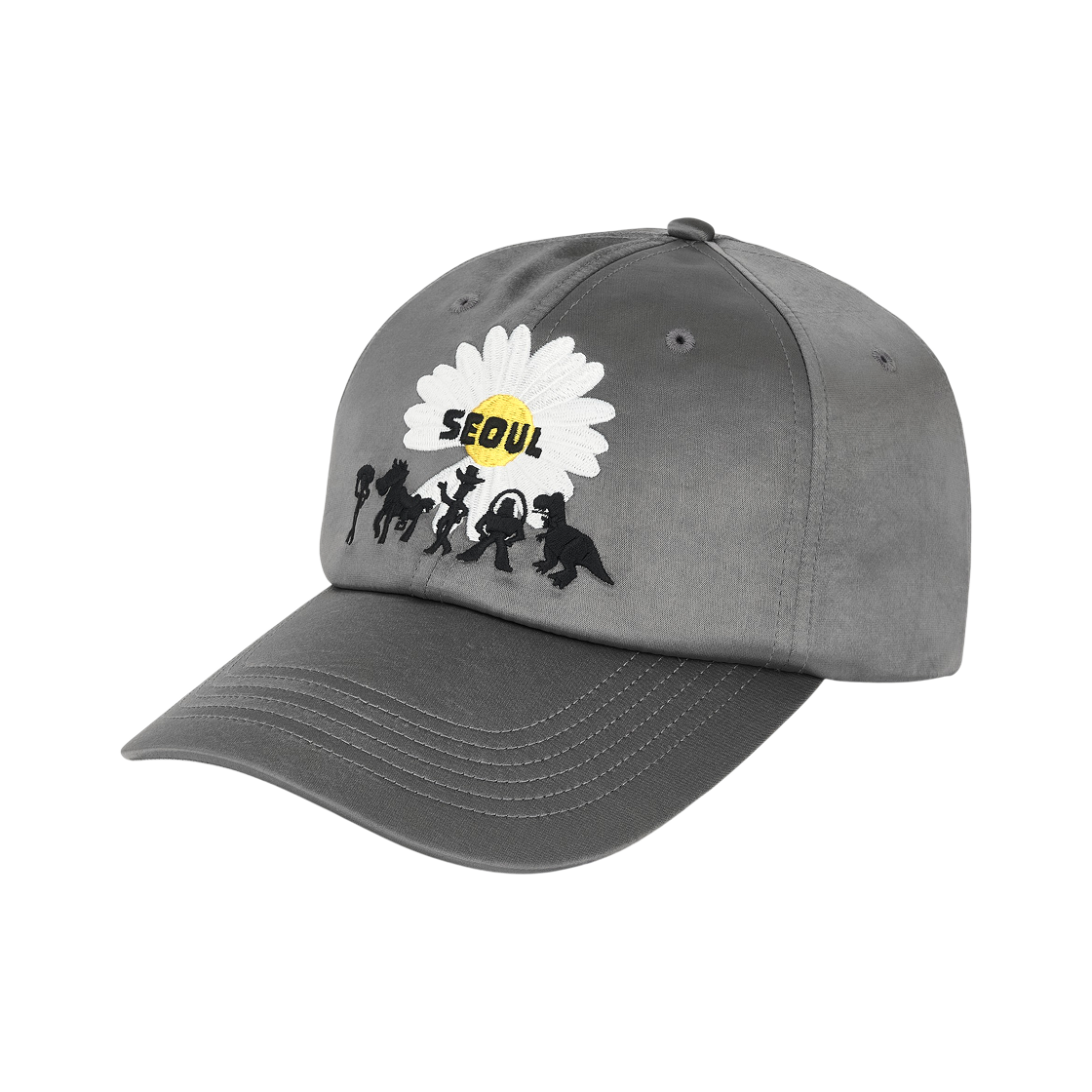 피스마이너스원 x 토이 스토리 더 퍼스트팬 캡 02 다크 그레이(Peaceminusone x Toy Story The First Fan Cap 02 Dark Gray) - 2
