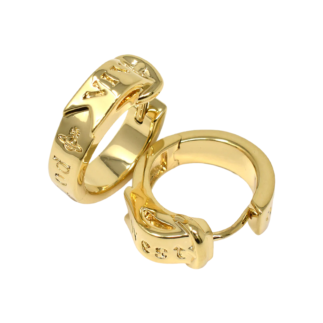 62030032-02R001 (W) Vivienne Westwood Bobby Earring Gold