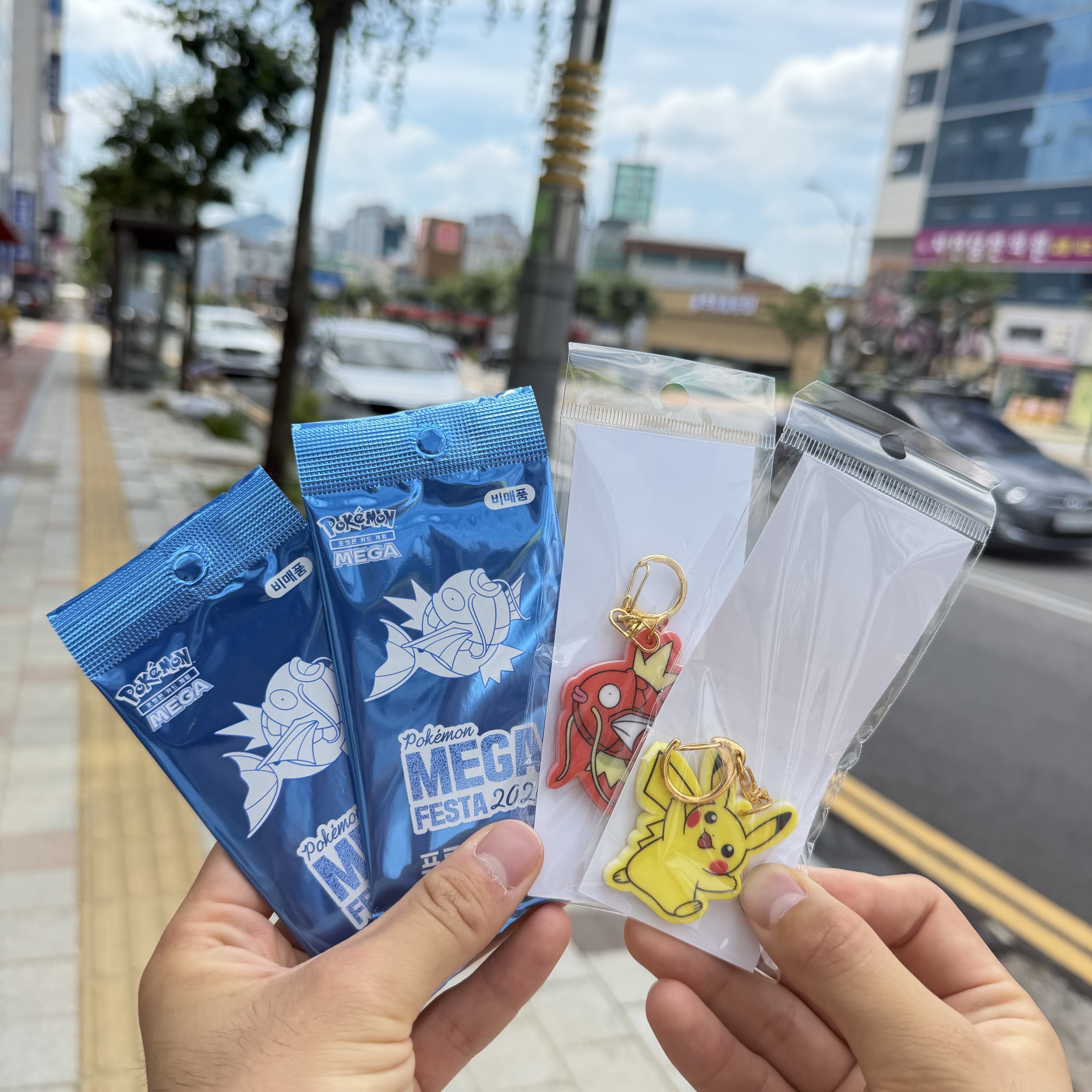 Pokemon TCG Mega Festa 2026 Promo Card Magikarp 착용 스타일 - 2