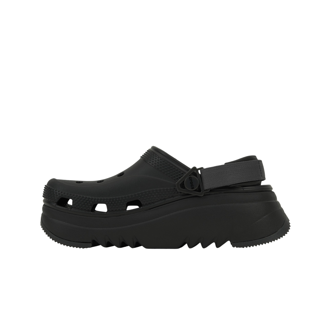 크록스 클래식 하이커엑스케이프 클로그 블랙(Crocs Classic HikerXscape Clog Black) - 3