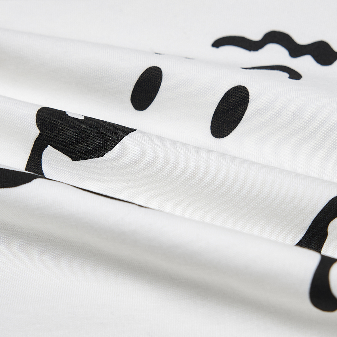 스트레인저 레귤러 타일러 라인 드로잉 코튼 티셔츠 화이트(Stranger Regular Tyler Line Drawing Cotton T-Shirt (White)) - 4