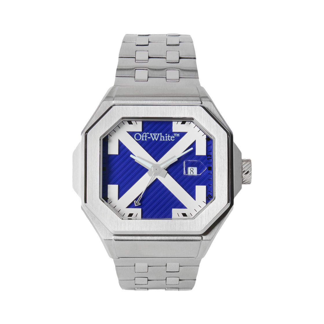 오프화이트 헤비 듀티 워치 48.8mm 실버(Off-White Heavy Duty Watch 48.8mm Silver) - 1
