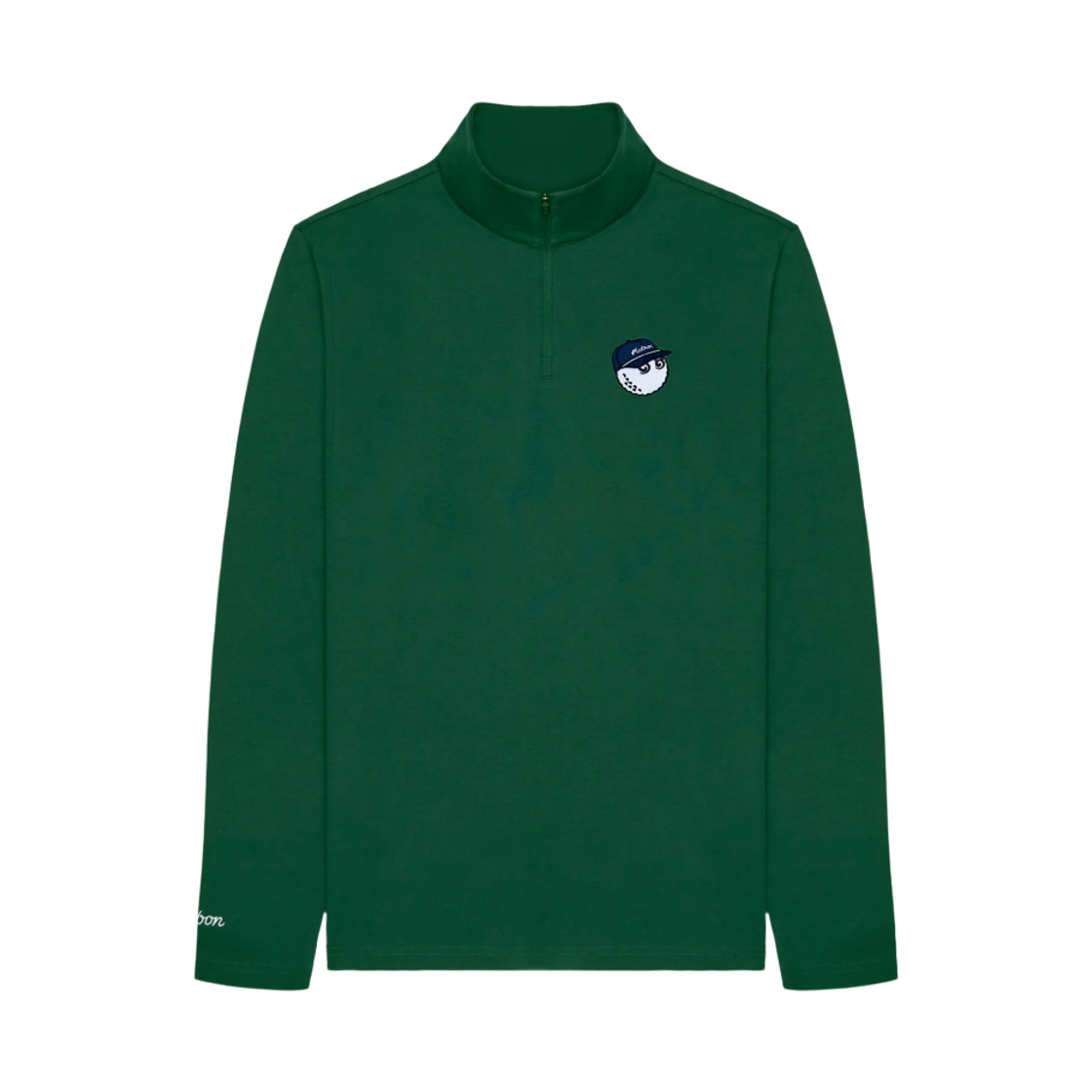 말본 골프 플라이어 미드레이어 티셔츠 포레스트(Malbon Golf Flyer Midlayer T-Shirt Forest) - 1