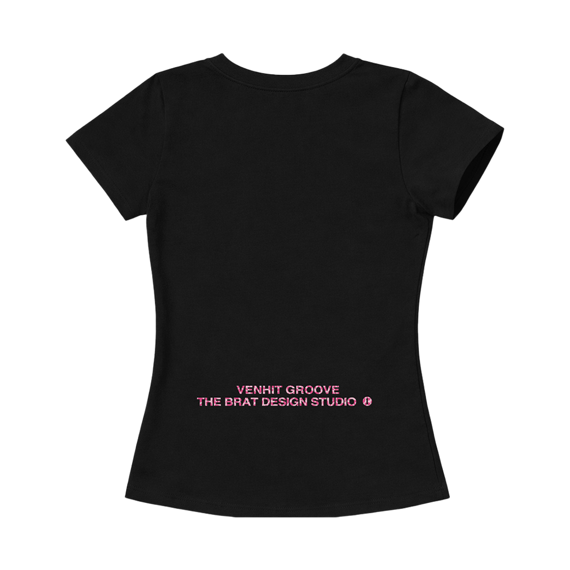 벤힛 VC 시그니처 자수 슬림 반팔티 LPD 블랙(venhit VC Signature Embroidered Slim Fit Short Sleeve T-Shirt LPD Black) - 2