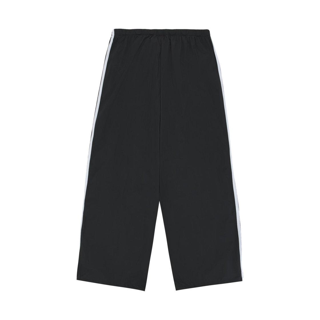 (W) 아디다스 삼선 우븐 파라슈트 팬츠 블랙 - KR 사이즈((W) Adidas 3-Stripes Woven Parachute Pants Black - KR Sizing) - 2
