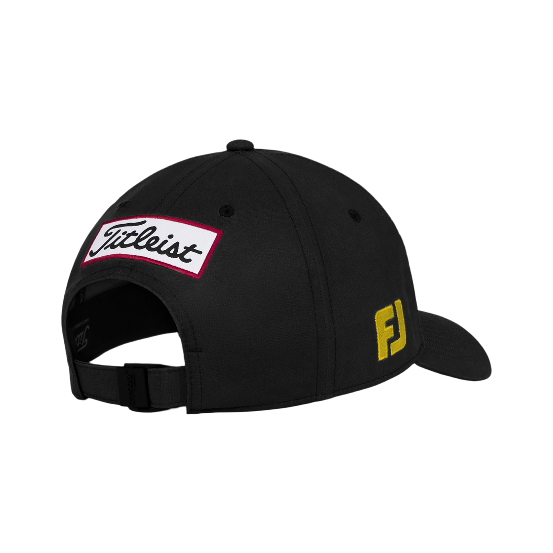 타이틀리스트 투어 포퍼먼스 캡 블랙 옐로우(Titleist Tour Performance Cap Black Yellow) - 3