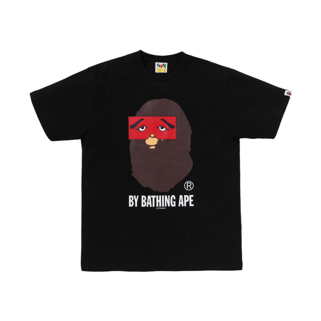 - BAPE x Niwakasenpei By Bathing Ape T-Shirt Black - Fukuoka Store Exclusive