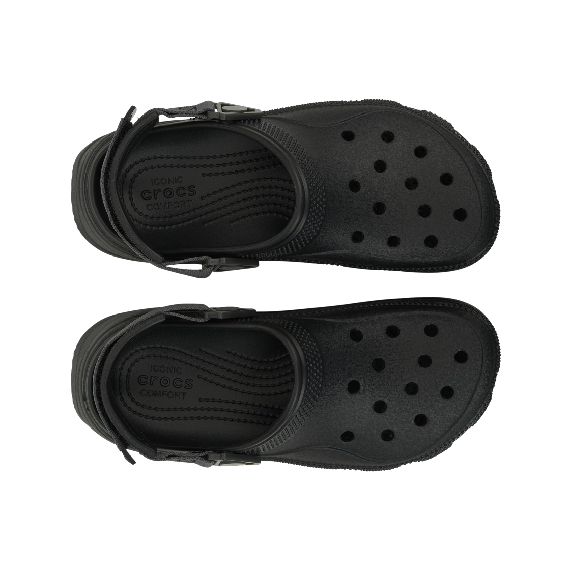크록스 클래식 하이커엑스케이프 클로그 블랙(Crocs Classic HikerXscape Clog Black) - 5
