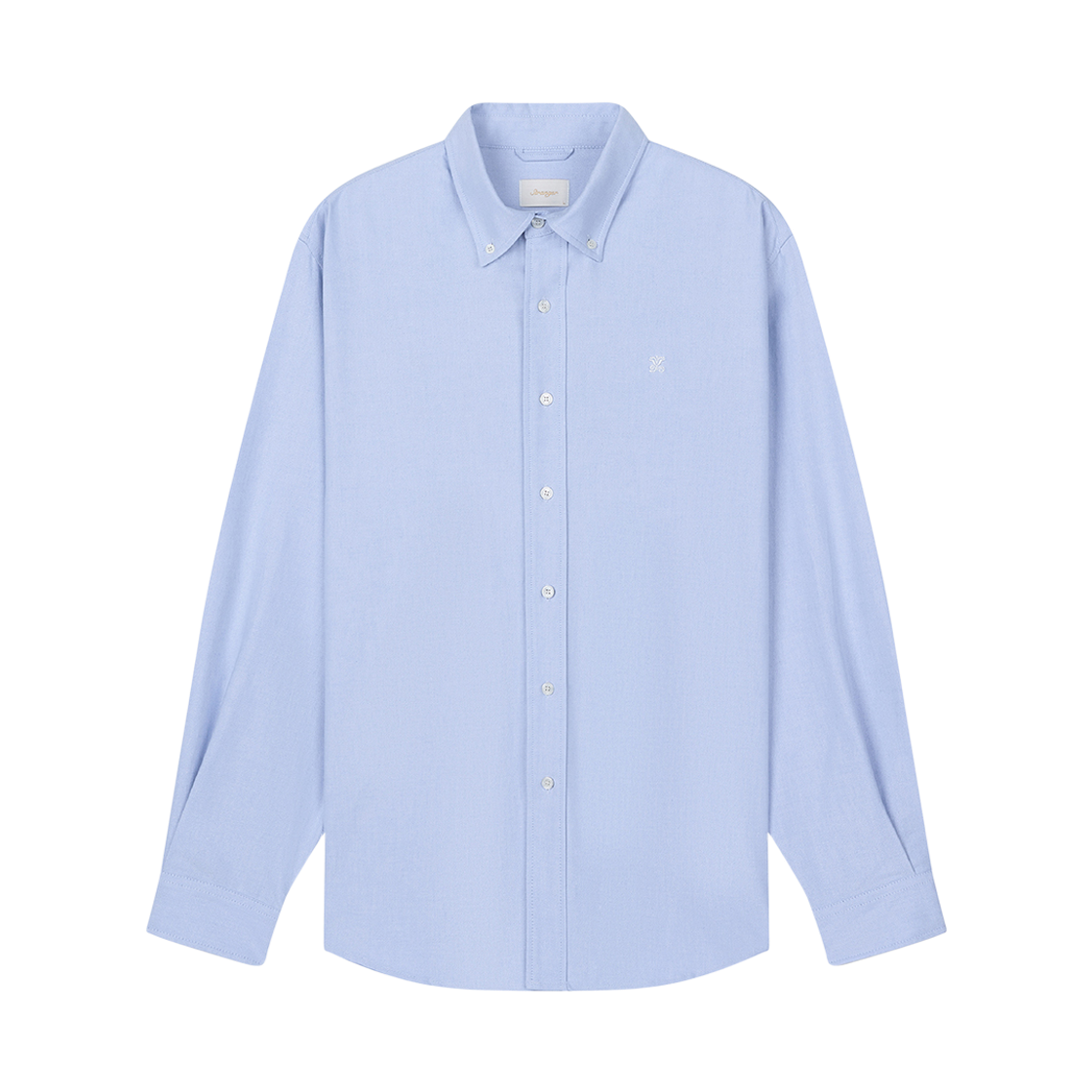 스트레인저 와이드 핏 코튼 셔츠 라이트 블루(Stranger Wide Fit Cotton Shirt (Light Blue))