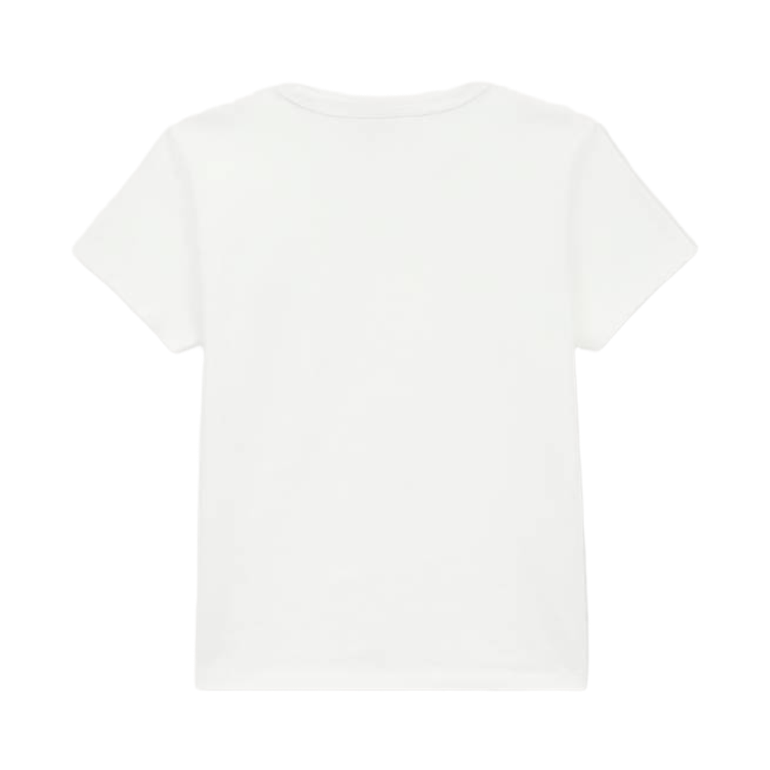 (W) 겐조 점핑 타이거 자수 코튼 티셔츠 오프 화이트((W) Kenzo Jumping Tiger Embroidered T-Shirt in Cotton Off White) - 2