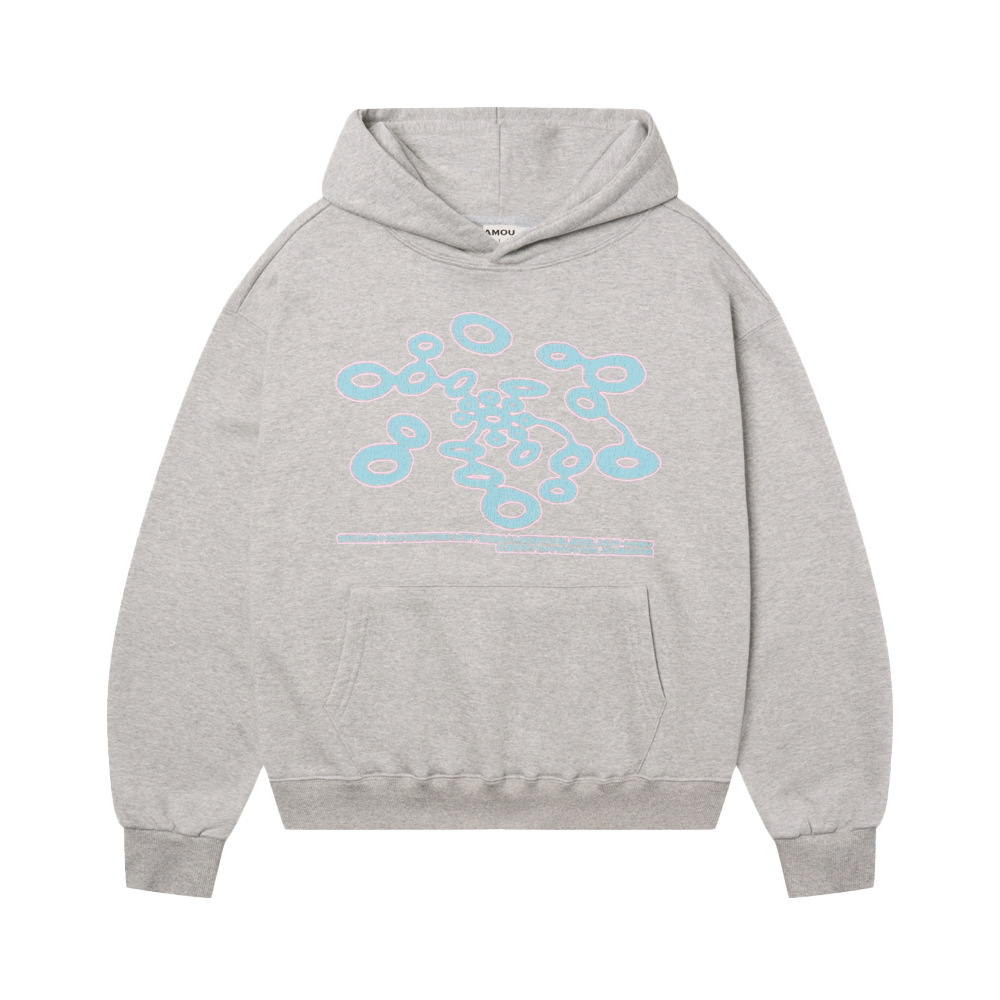 아모우 마이토시스 후디 그레이(AMOU Mitosis Hoodie Gray)