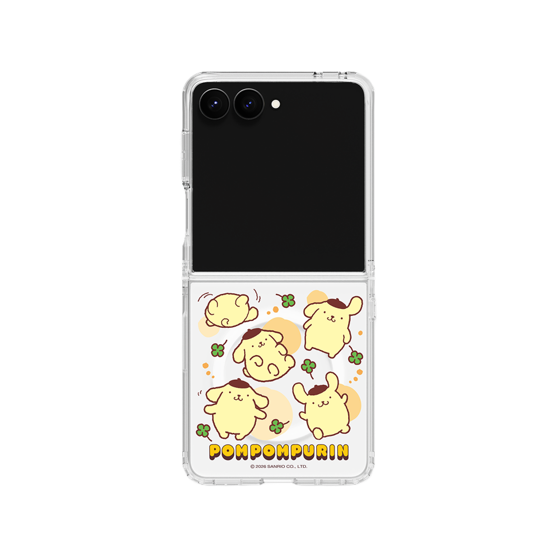 묶음_8800296976254 SLBS Pompompurin Pattern Monoline MPP Case for Galaxy Z Flip7