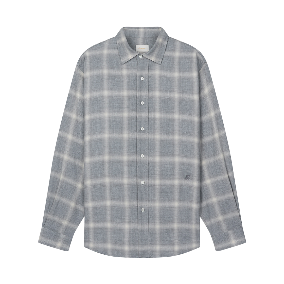 스트레인저 와이드 핏 레이온 셔츠 라이트 그레이(Stranger Wide Fit Rayon Shirt (Light Gray))