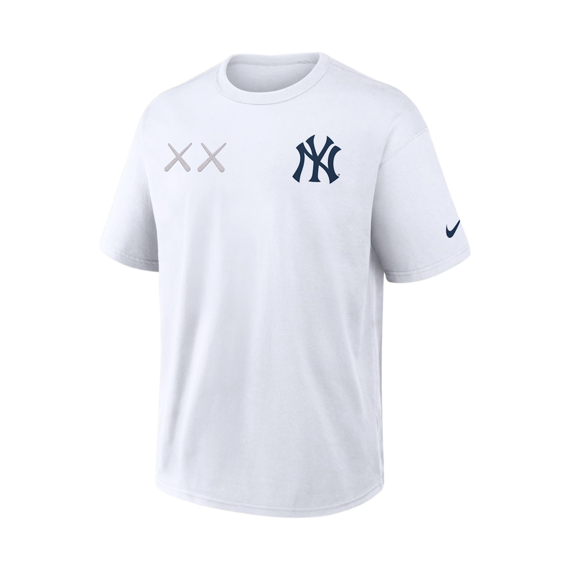 04T610AKA2-SW0 Nike x Kaws MLB New York Yankees Elevated Max90 T-Shirt White