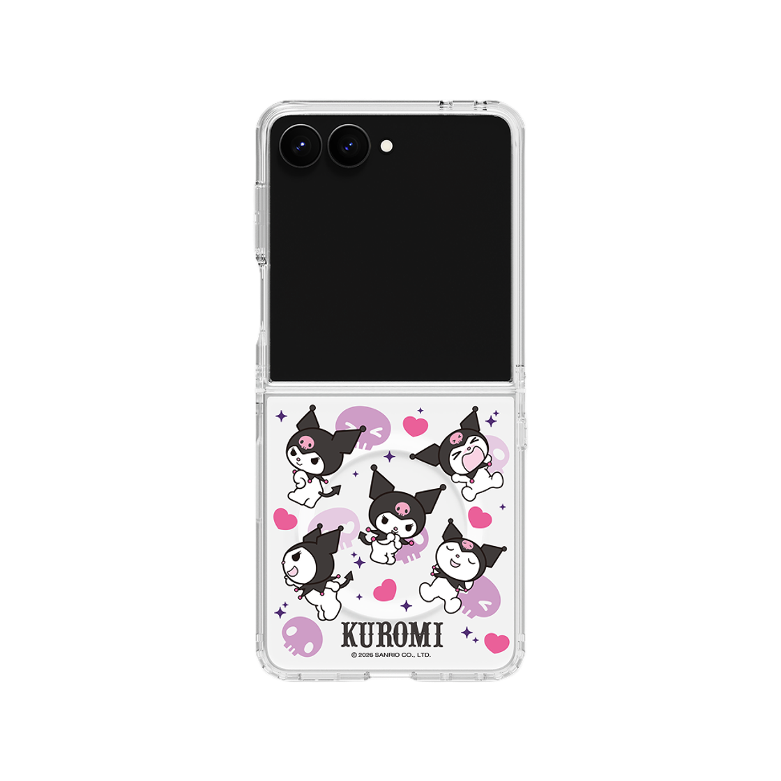 묶음_8800296976247 SLBS Kuromi Pattern Monoline MPP Case for Galaxy Z Flip7