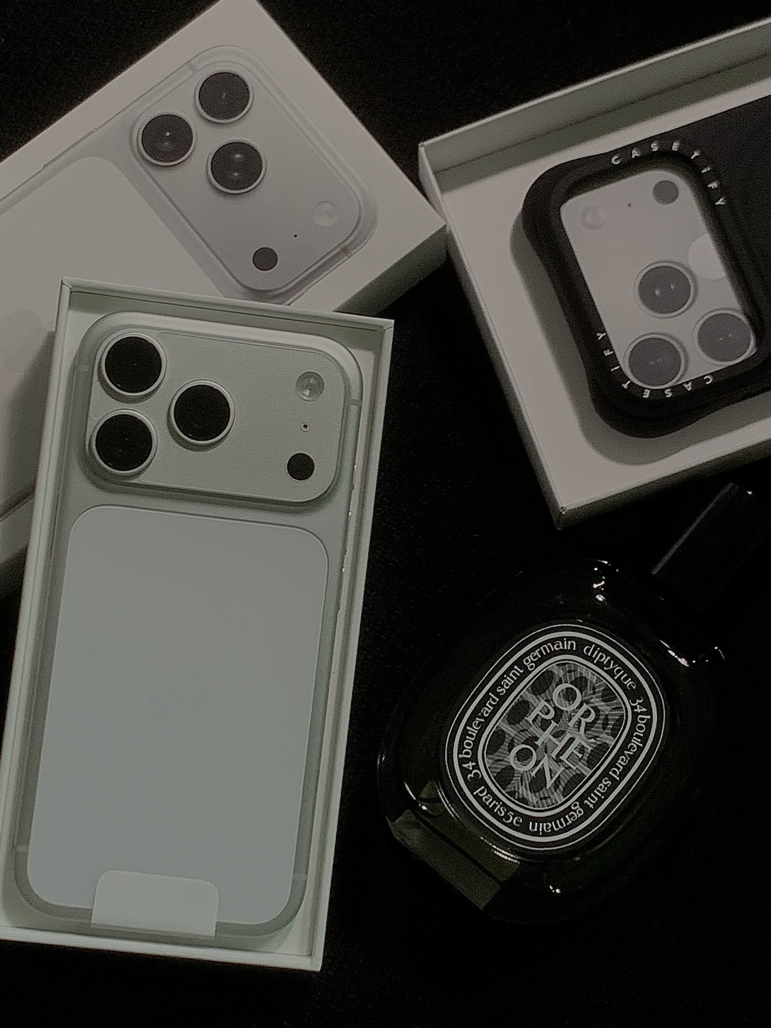 Apple iPhone 17 Pro 256GB Silver, Diptyque Orpheon Eau De Parfum 75ml 착용 스타일 - 1