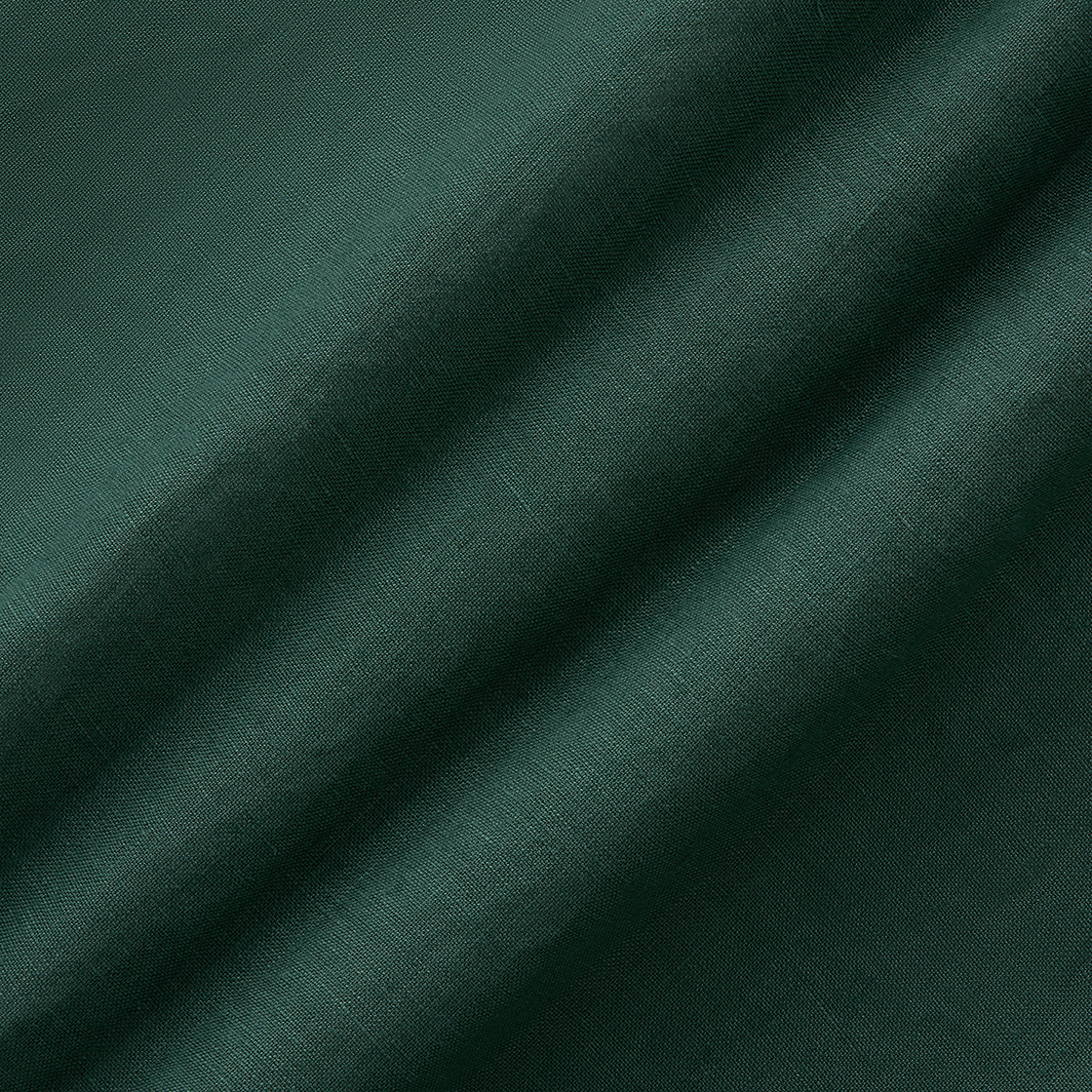 스트레인저 레귤러 핏 플레인 린넨 셔츠 그린(Stranger Regular Fit Plain Linen Shirt (Green)) - 5