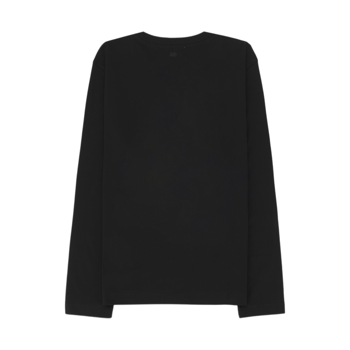 아미 스몰 하트 로고 롱슬리브 티셔츠 블랙(AMI de Coeur Long Sleeves T-Shirt Black) - 2
