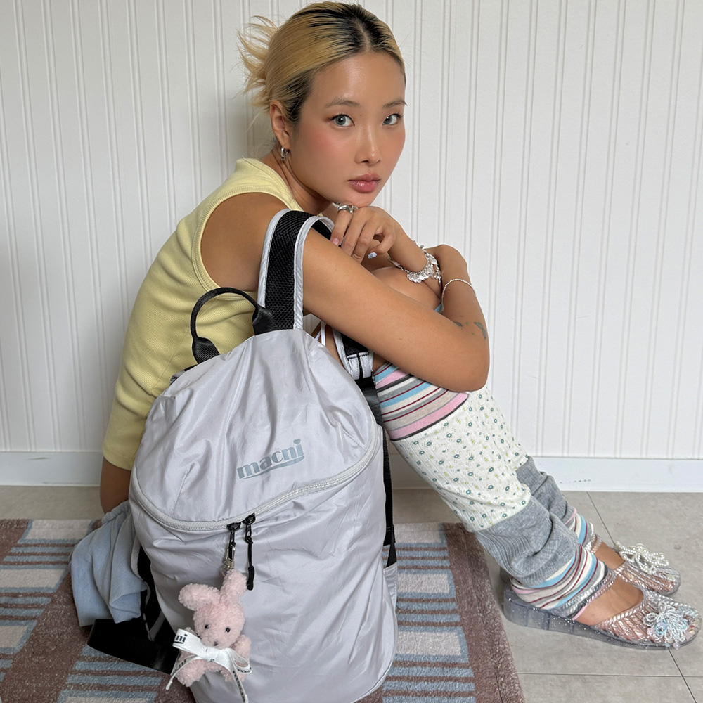 마크니 클라우드 백팩 라이트 그레이(MACNI Cloud Backpack Light Grey) - 4