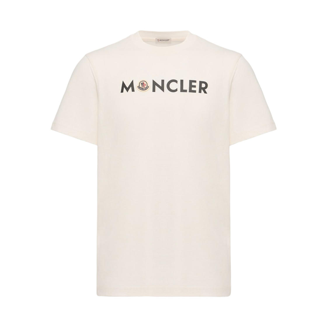 L2-091-8C00051-89B8Q-034 Moncler Logo Cotton T-Shirt White - 26FW