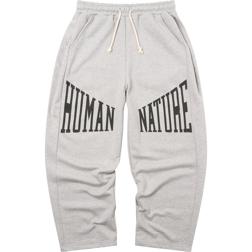 아모우 휴먼 네이처 스웻 팬츠 그레이(AMOU Human Nature Sweat Pants Gray) - 1