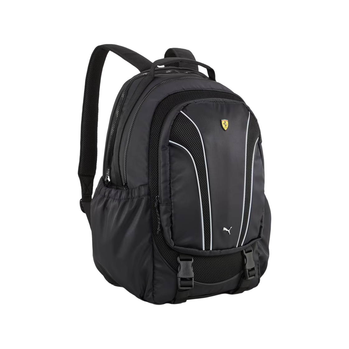 스쿠데리아 페라리 x 푸마 라이프스타일 28L 백팩 블랙(Scuderia Ferrari x Puma Lifestyle 28L Backpack Black)