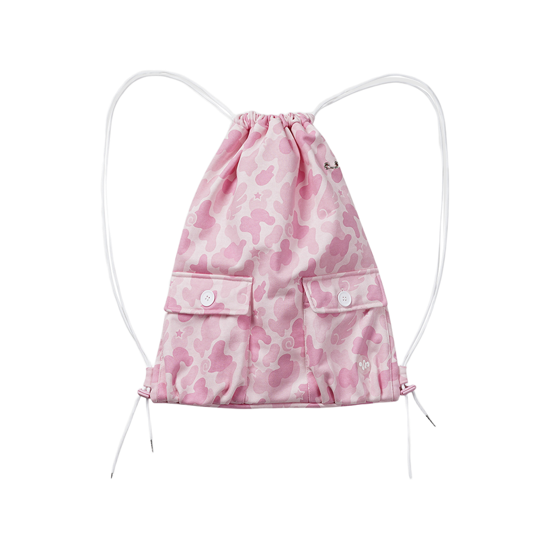 벤힛 엔젤 카모 짐색 핑크(venhit Angel Camo Gym Sack Pink)