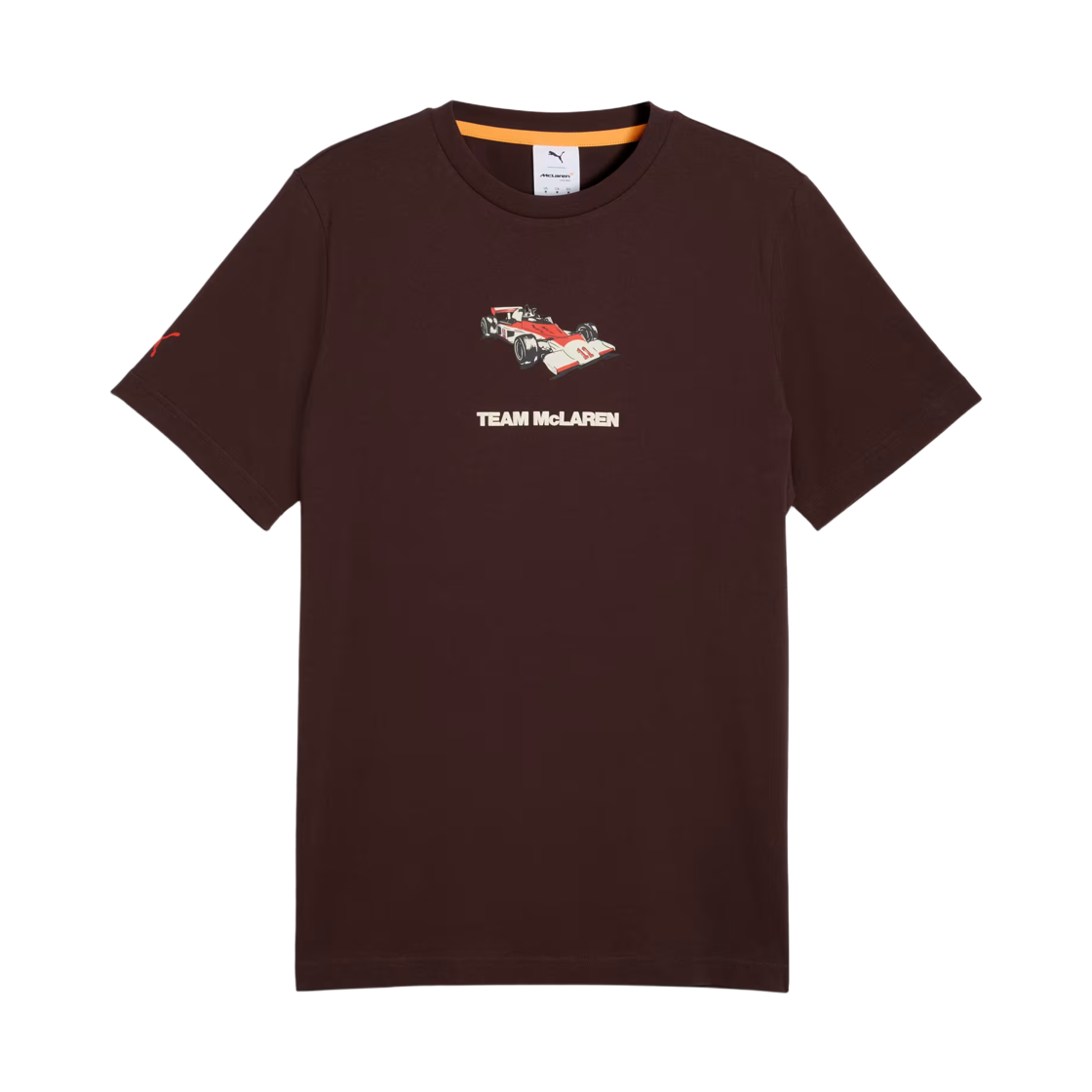 맥라렌 x 푸마 레이싱 그래픽 티셔츠 초콜릿 퐁듀(McLaren x Puma Racing Graphic T-Shirt Chocolate Fondue)