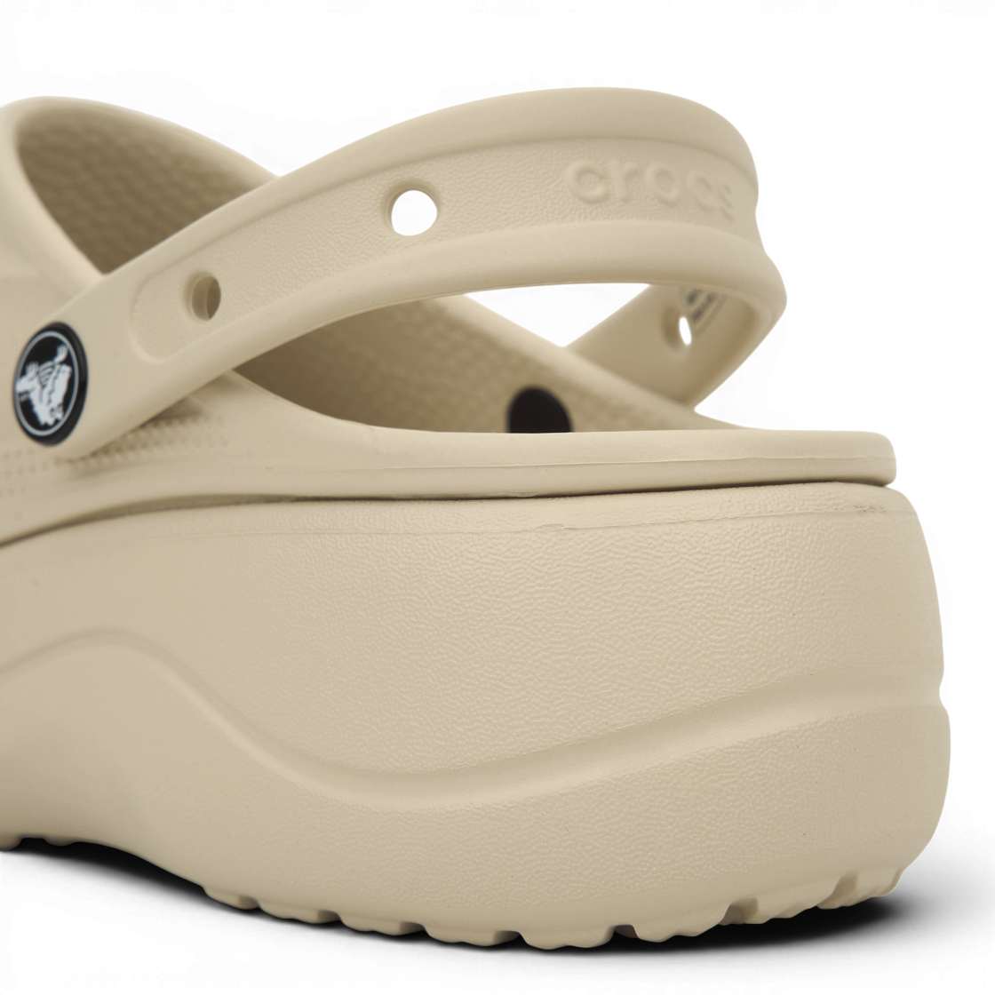 (W) 크록스 바야 플랫폼 클로그 윈터 화이트((W) Crocs Baya Platform Clog Winter White) - 8