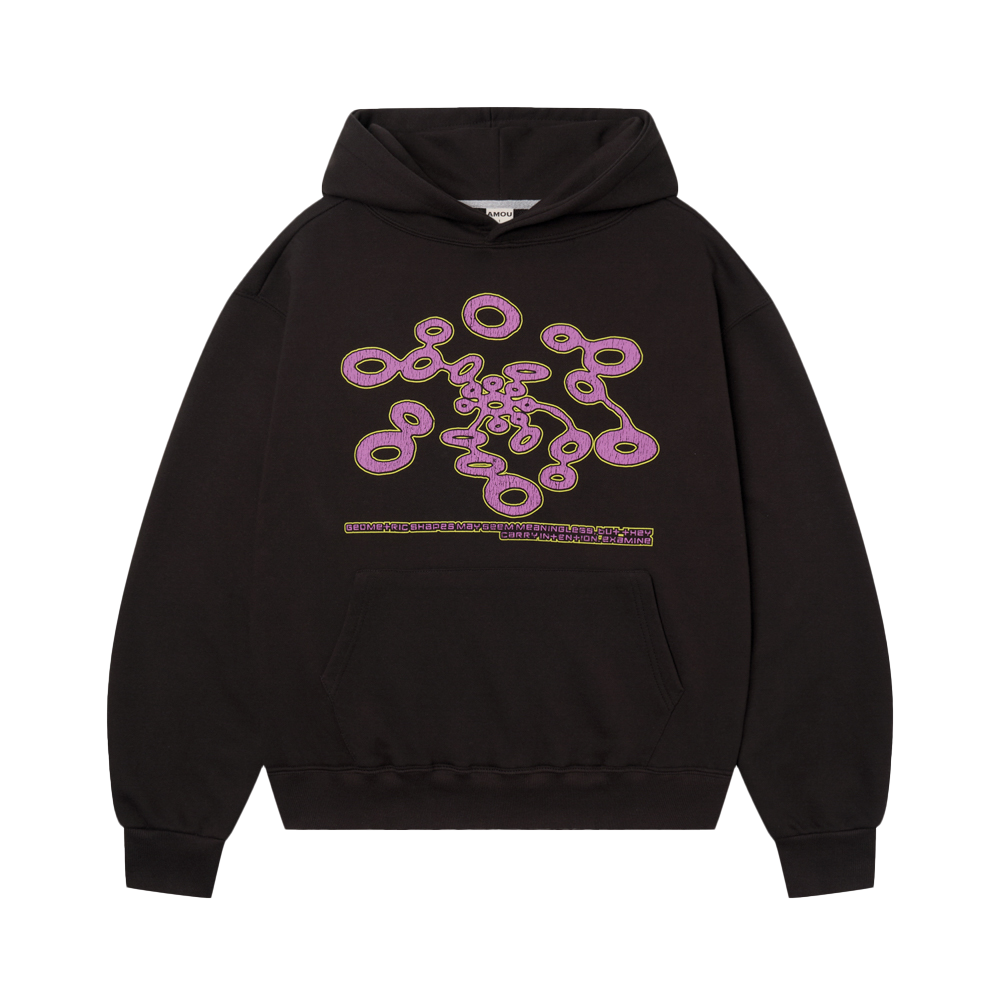 아모우 마이토시스 후디 블랙(AMOU Mitosis Hoodie Black)