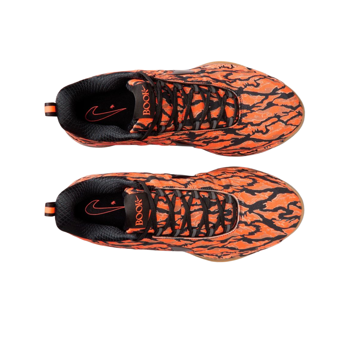 나이키 북 2 EP 블랙 토탈 오렌지(Nike Book 2 EP Black Total Orange) - 2