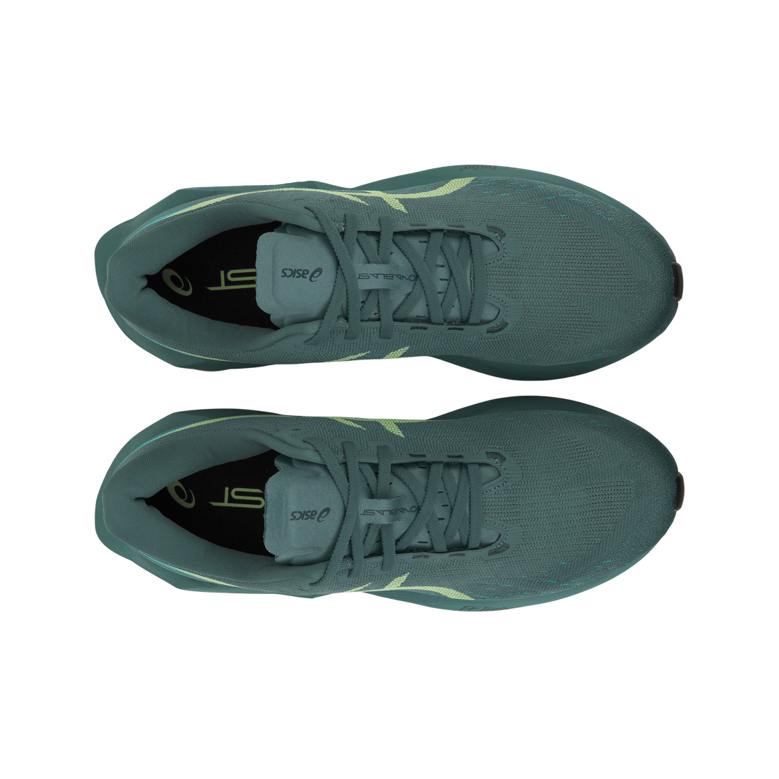 아식스 노바블라스트 6 포기 틸 일루미네이트 옐로우(Asics Novablast 6 Foggy Teal Illuminate Yellow) - 5